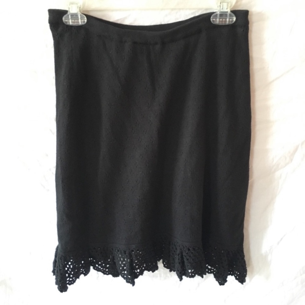 NEW Cynthia steffe black skirt size small petite